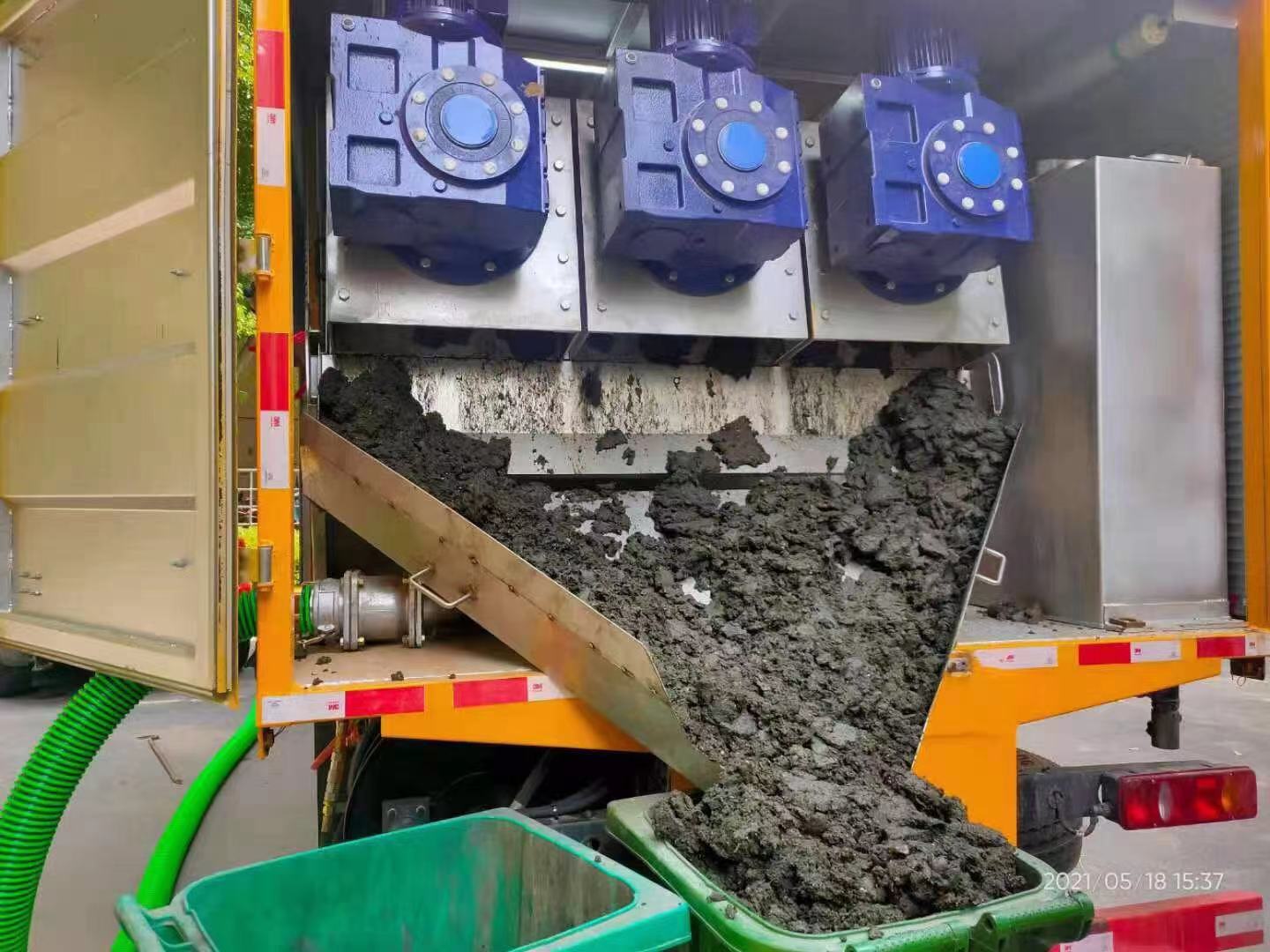 独山化粪池清掏城市维护站-泥浆净化干湿分离处理